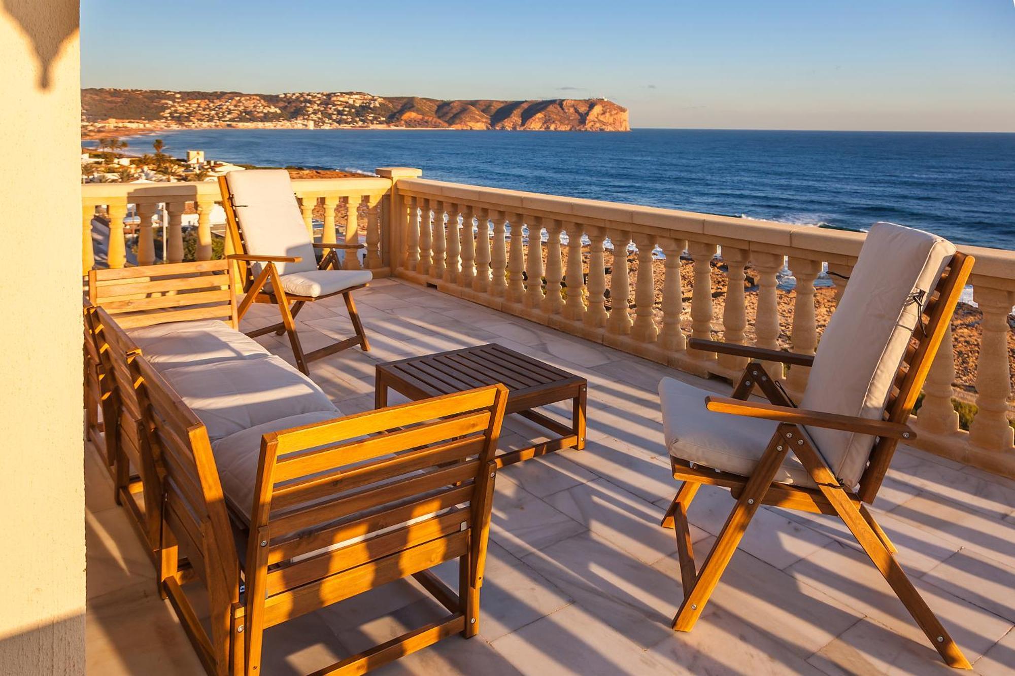 Mar-Beach Front Apartment In Jávea Екстериор снимка
